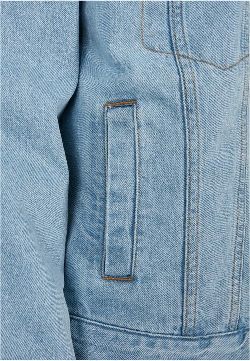 Actual product image Urban Classics Ladies Oversized Sherpa Denim Jacket - 19395 (XXL)