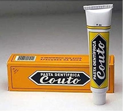 Actual product image Couto Medicinal Toothpaste from Portugal 60g 2.5oz