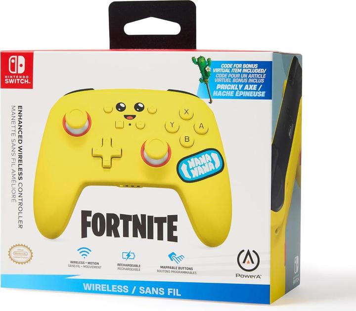 Image du produit PowerA Enhanced Wireless Controller Fortnite Peely (Switch OLED, Switch Lite, Switch)