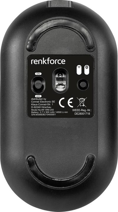 Produktbild Renkforce RF-WM-200 (Kabelgebunden, Kabellos)