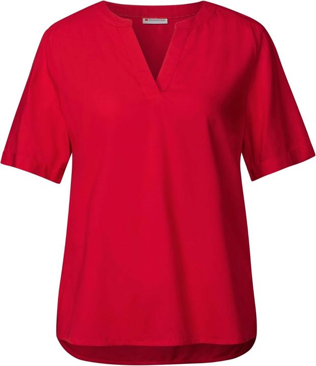 Immagine prodotto Street One Damesblouse in effen kleur, Glory Red, 34 (34)
