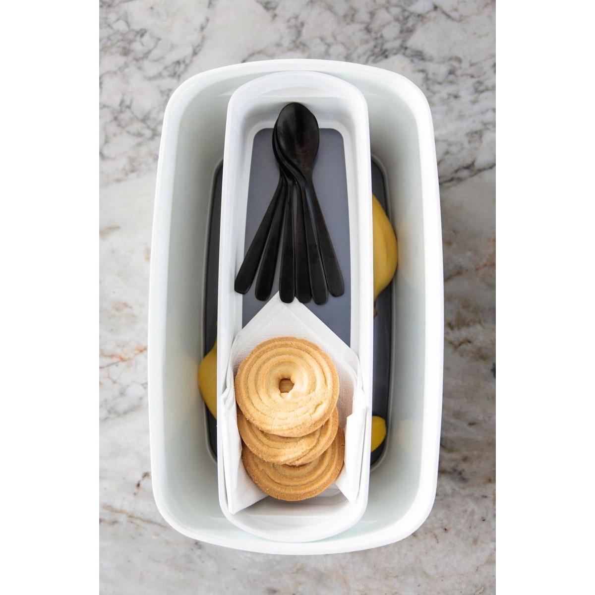 Thumbnail - Leitz, Aufbewahrungsbox, MyBox 30,7x5,5x10,5cm weiss (0.60 l)