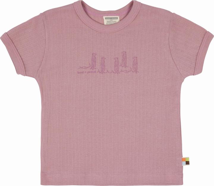 Actual product image loud + proud T-shirt Derby Rib with print (92)