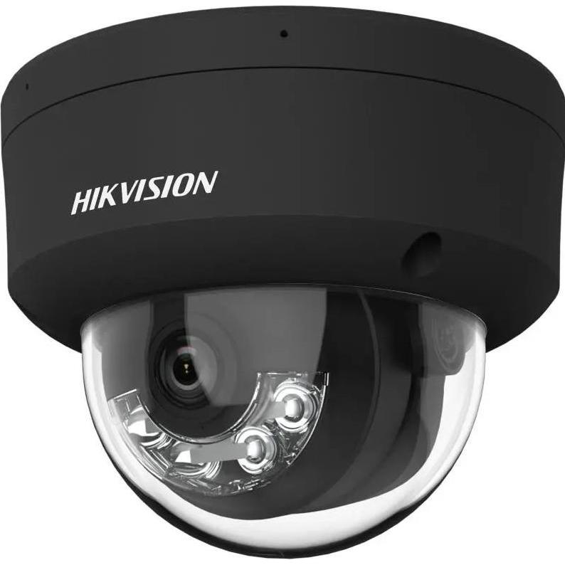Hikvision DS-2CD2147G2H-LISU(2.8mm)/eF/BLACK Dome 4MP Smart Hybrid Light, Netzwerkkamera, Schwarz