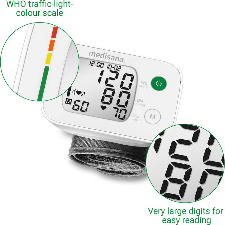 Produktbild Medisana BW 335 Handgelenk-Blutdruckmessgerät (Blutdruckmessgerät Handgelenk)