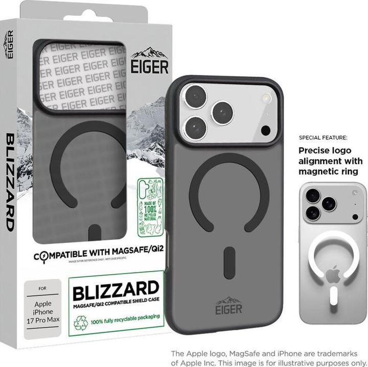 Actual product image Eiger Blizzard (Apple iPhone 17 Pro Max)