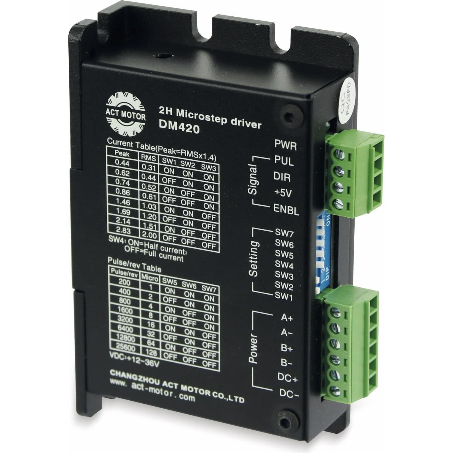 Thumbnail - ACT Motor Schrittmotortreiber Nema17, DM420, 12 - 36 VDC, <2.0 A