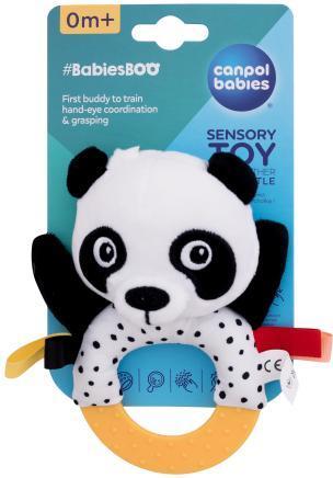 Canpol BabiesBoo Sensory Toy Teether And Rattle