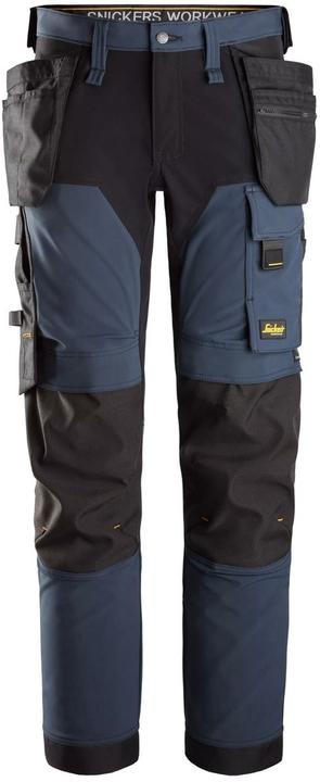 Snickers Stretch Broek 6275 Donker Blauw - Zwart (9504) Maat 052 (52)