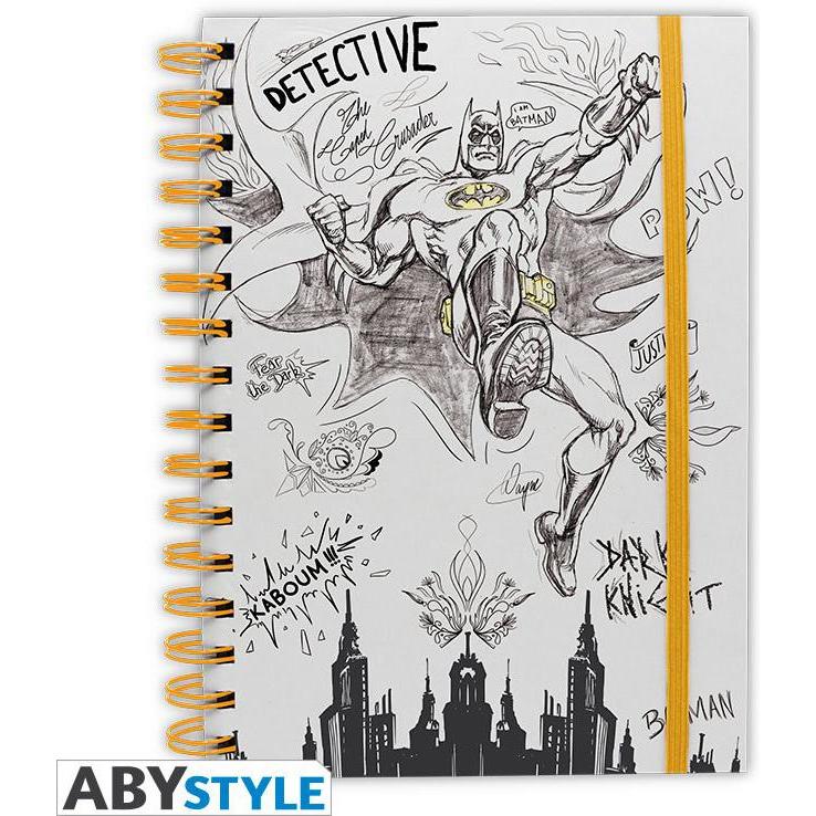 ABYstyle, Quaderni + Bloc notes, - DC COMICS - Taccuino - Batman grafico (A5)
