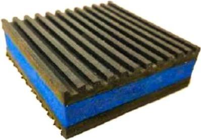 Produktbild RS PRO Dämpfungsmatte Isolationspolster zur Vibrationsdämpfung EVAC-Schaum 20psi 22mm 100 x 100mm