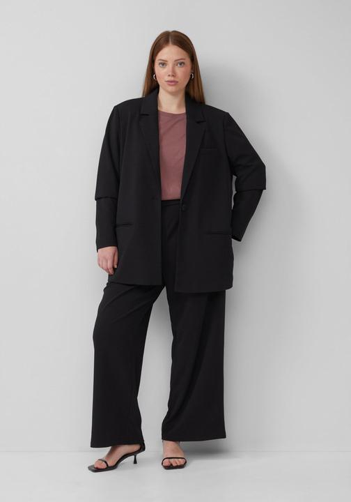 Immagine prodotto s.Oliver Indoor-Blazer Blazer aus Interlockjersey (48)