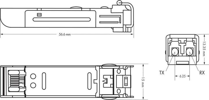 Produktbild Wago SFP Module 1000BASE,SX