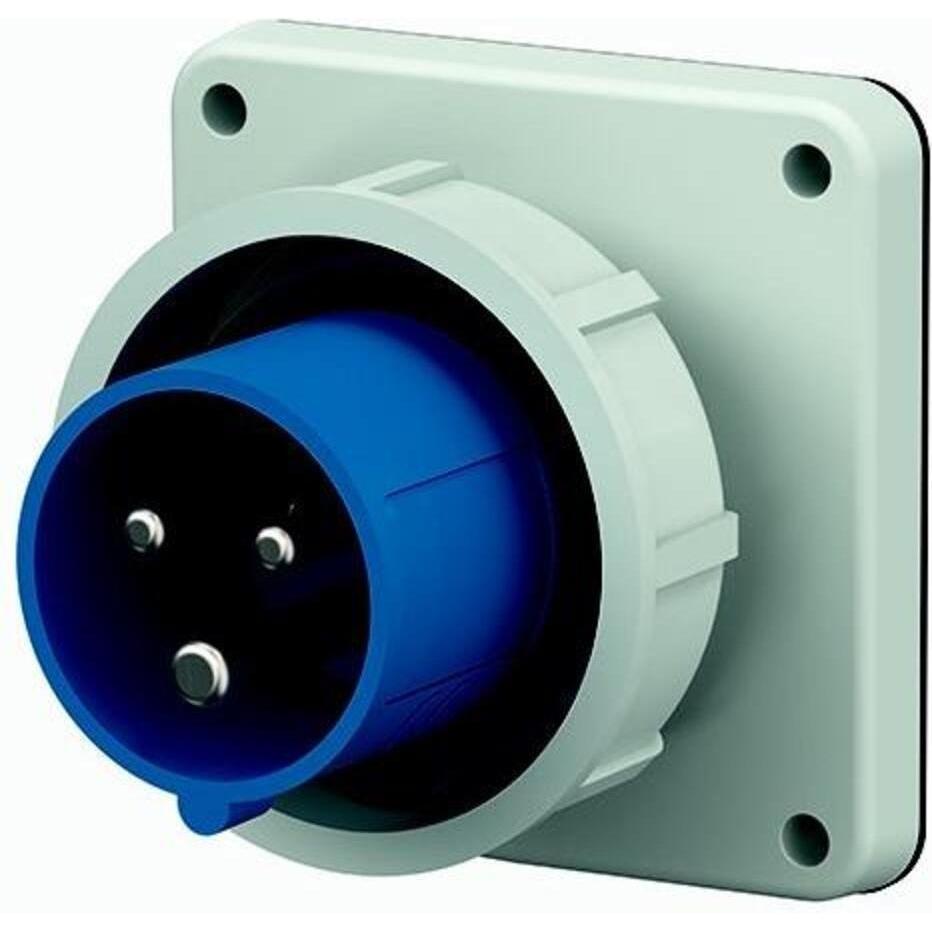 Mennekes, Netzstecker + Netzkupplung, MEN 826 AnbaugerÃ¤testecker 3pol.