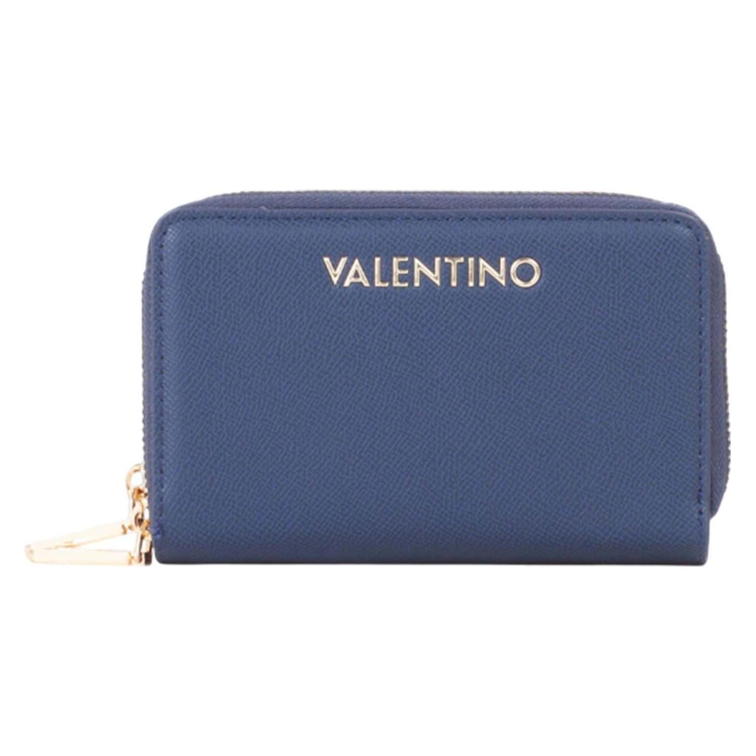 Valentino, Damen, Portemonnaie, Fae Re Zip Around Wallet, Blau