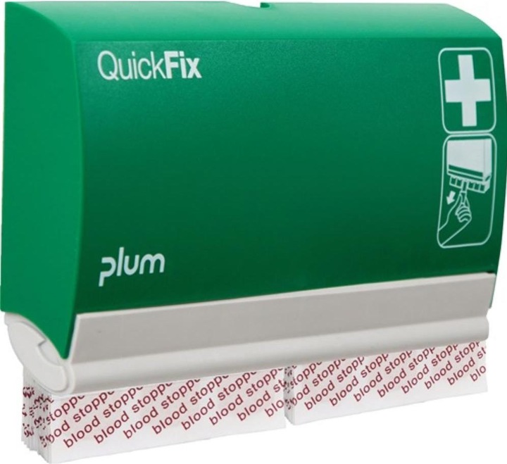 Actual product image Plum QUICKFIX Blood Stopper Plaster Dispenser (1 x)