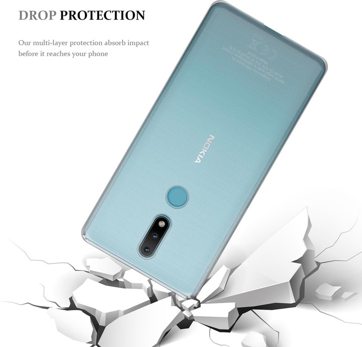 Produktbild Cadorabo TPU Ultra Slim AIR Cover (Nokia 2.4)