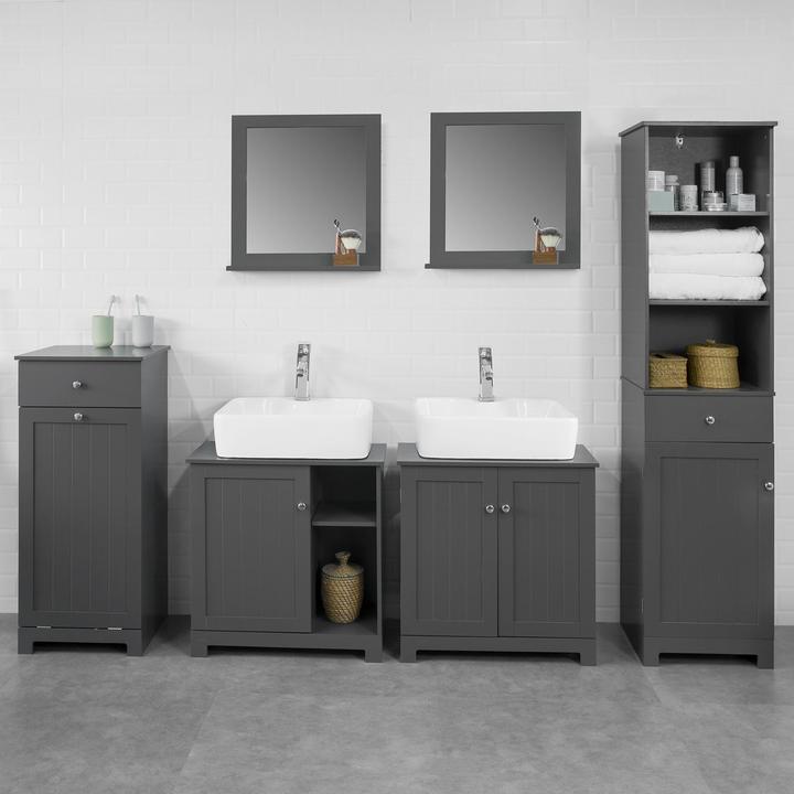 Actual product image SoBuy Bathroom tall unit