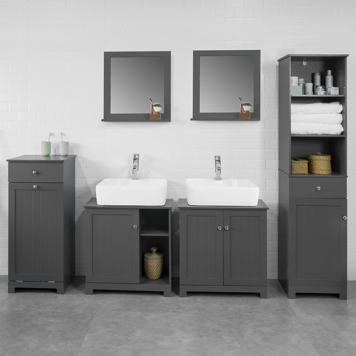 Actual product image SoBuy Bathroom tall unit