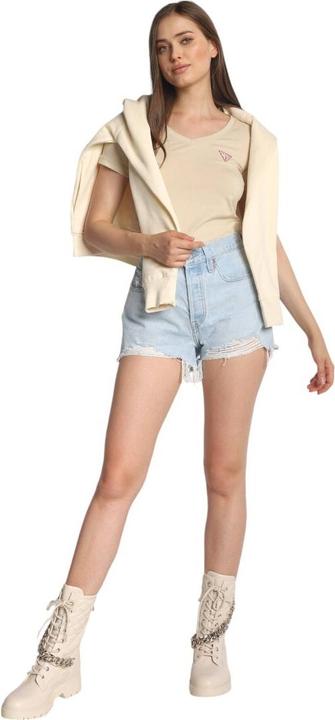 Actual product image Guess Ladies T-Shirt Mini Triangle Tee (M)