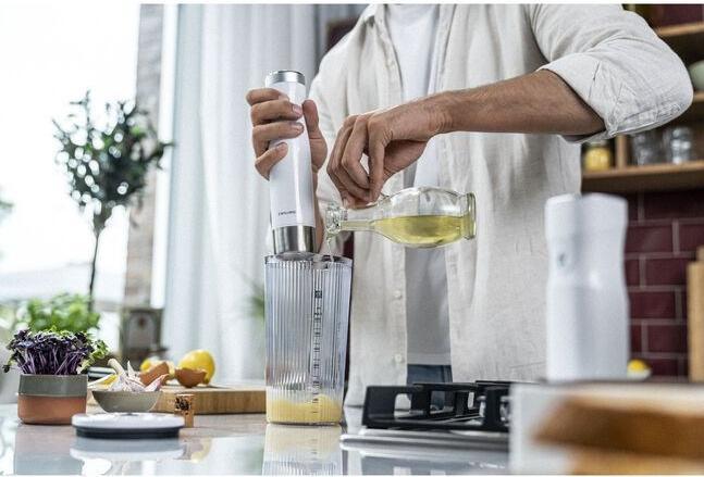 Produktbild Zwilling Enfinigy Stabmixer inkl. Becher u Vakuumdeckel silber