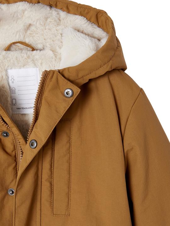Produktbild Vertbaudet Jungen Winterjacke mit Kapuze und Webpelzfutter, Recycling-Polyester (158, 164)