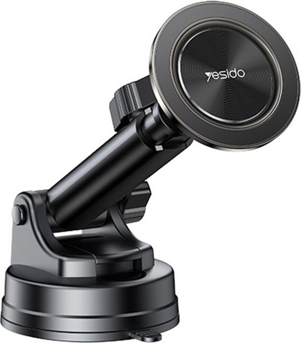 Yesido - Car Holder (C179) - for Dashboard, Star Ring Magnetic Design, 360, 15W, Zinc Alloy - Black