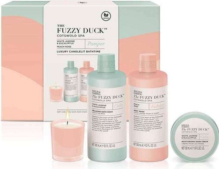 Image du produit Baylis & Harding Coffret cadeau Jasmin & Eucalyptus. RÅ¯Å¾e & Peach 4 pcs (Kit de soins capillaires)