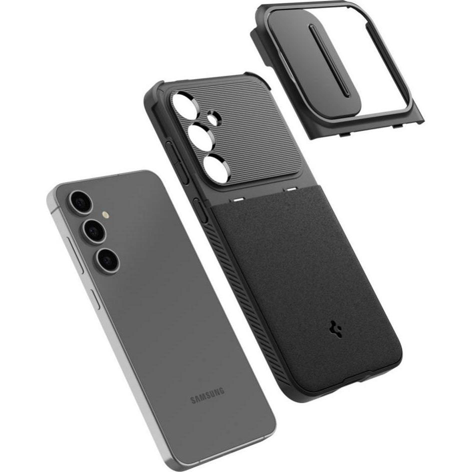 Thumbnail - Spigen None (Samsung Galaxy S24 FE), Smartphone Hülle, Schwarz