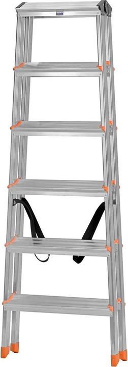 Produktbild Krause Drabina Taboret Dopplo 6 Stopni (Gerüst, 15 cm)