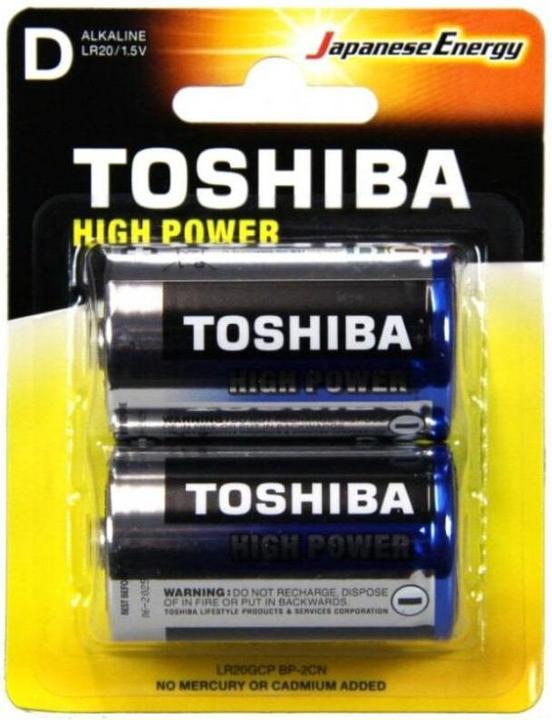 Toshiba C Batterien LR14GCP 2er Pack (2 Stk., C)