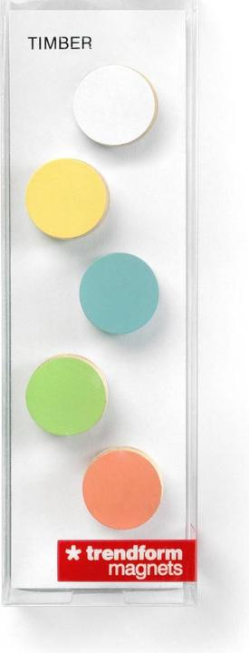 Produktbild Trendform Haftmagnet Timber (5x)