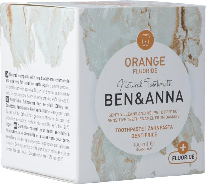 Produktbild Ben & Anna Zahnpasta Fluoride Orange (100 ml)