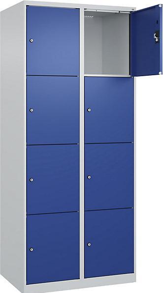 Gentian blue RAL 5010, Light grey RAL 7035