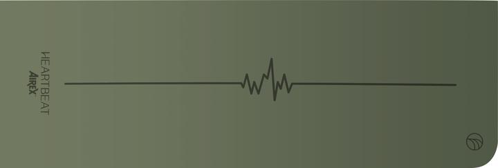 Airex Gymnastikmatte Heartbeat, Olivgrün (4 mm)