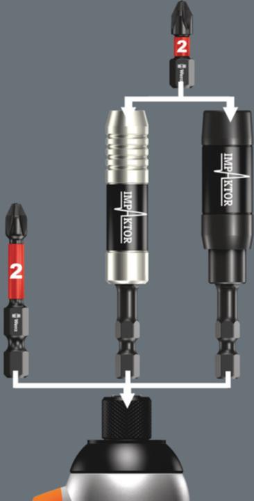 Actual product image Wera 897/4 Imp R (Hexagonal)