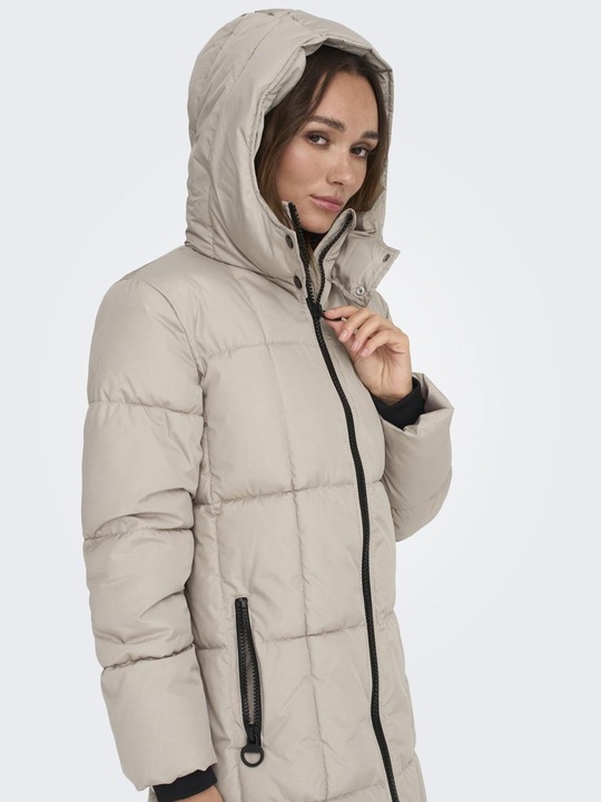 Immagine prodotto JdY Cappuccio Polsini a coste Cappotto Cappotto trapuntato (S)