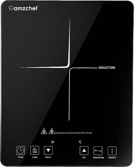 Produktbild Amzchef Kuchenka indukcyjna CB16-BK (35 cm, Induktionskochfeld)