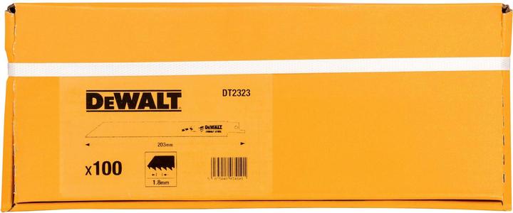 Immagine prodotto DeWalt DT2320QZ Lama per sega alternativa Cobalt CO 228 legno w.NaegPVC 100 pz.