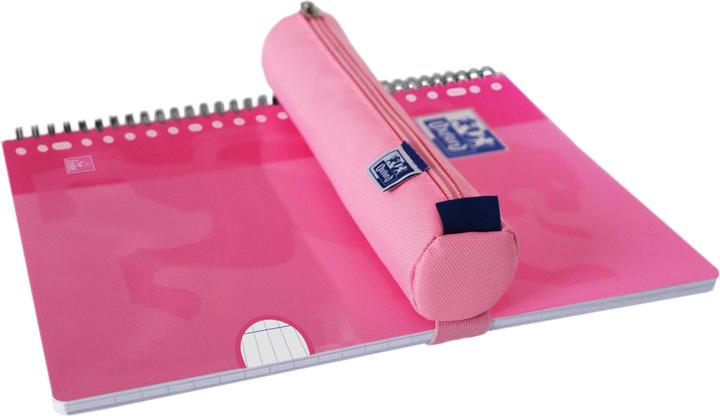 Actual product image Oxford Kangoo Pencil Case Round Pink