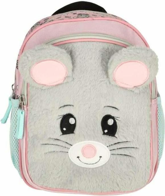 Produktbild Majewski Mouse Myszka D7 szaro-różowy (7 l)