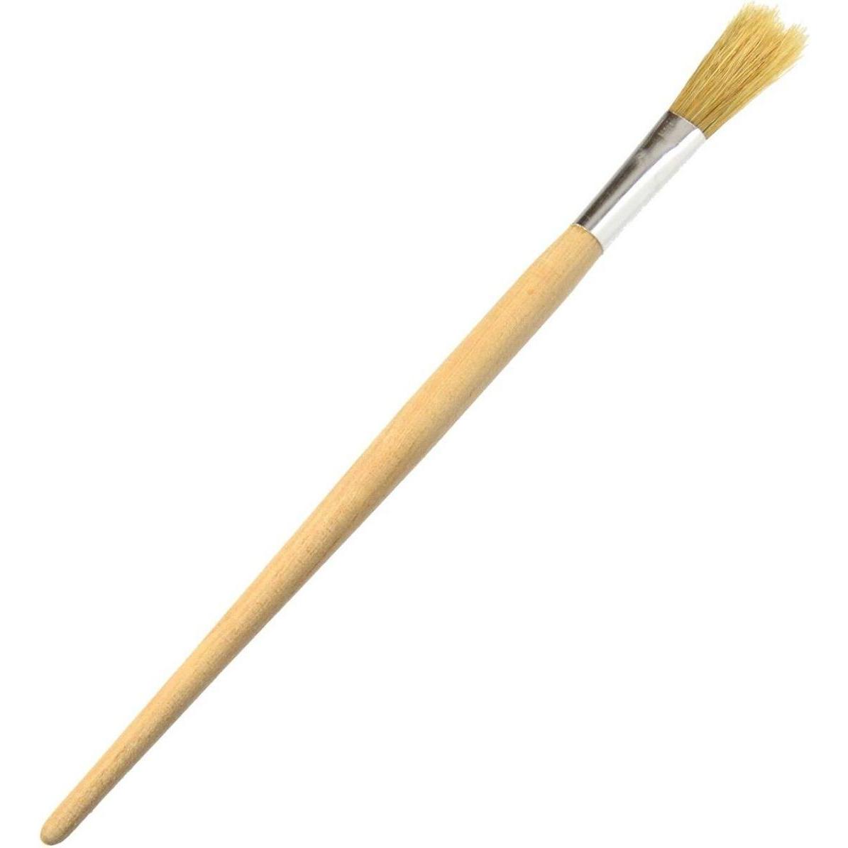 GEKO, Pinsel, Rundbürste 10 mm, Holzstiel (10 mm)