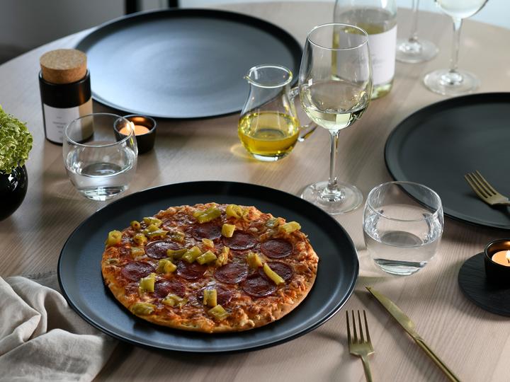 Productafbeelding CreaTable Pizzabord XL 33cm zwart