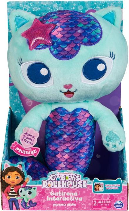 Produktbild Spin Master Gabby's Dollhouse Meerjungfrau Kuschelkatze (35.60 cm)