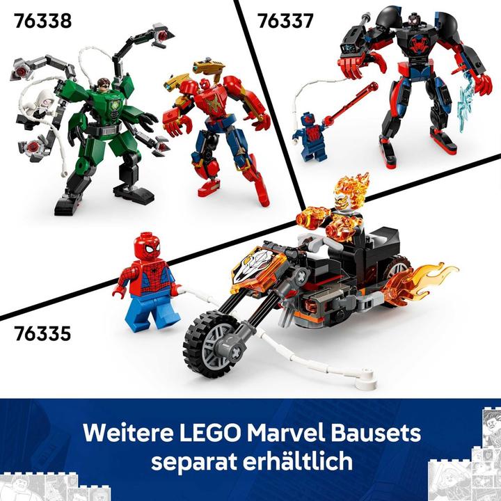 Produktbild LEGO Super Heroes Spider-Man Auto vs. Venomized Wolverine (76336, LEGO Marvel)