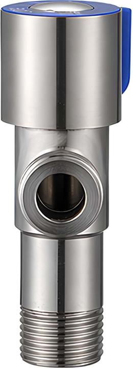 Produktbild Avizar 3-Wege Absperrventil Messing verchromt