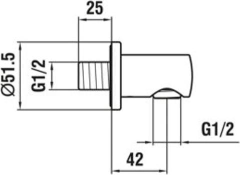 Actual product image Laufen HF504776423000