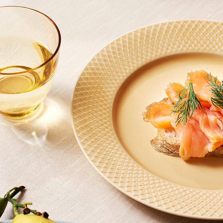 Produktbild Lyngby Dinner Plate Dia. 27cm - Sand (201945) (1 x, 27 cm)