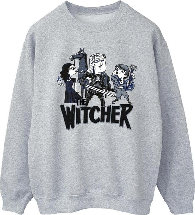 Image du produit Netflix - Sweat THE WITCHER TEAM ILLUSTRATED - Homme (M)