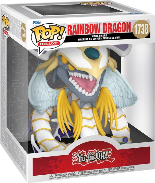 Actual product image Funko Yu-Gi-Oh! POP! Deluxe Vinyl Figur Rainbow Dragon 17 cm